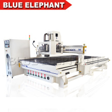 High Speed ​​Chinese Panel Möbel Carving Maschine SYNTEC Steuerung Italien HSD Spindel ATC Cnc Router zum Verkauf